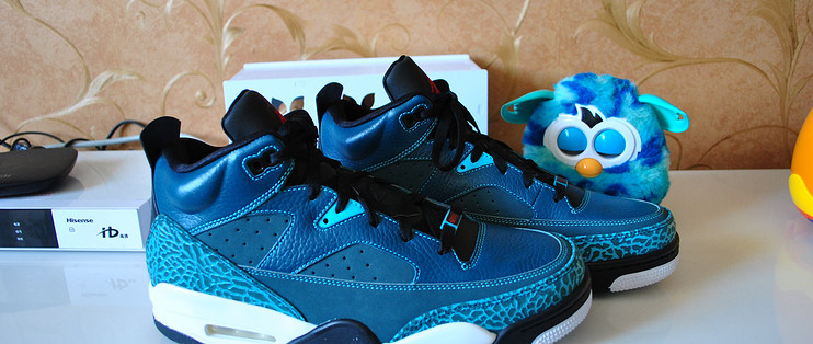 jimmyjazz海淘入手AIR JORDAN SON OF MARS 火星之子LOW DARK SEA 篮球