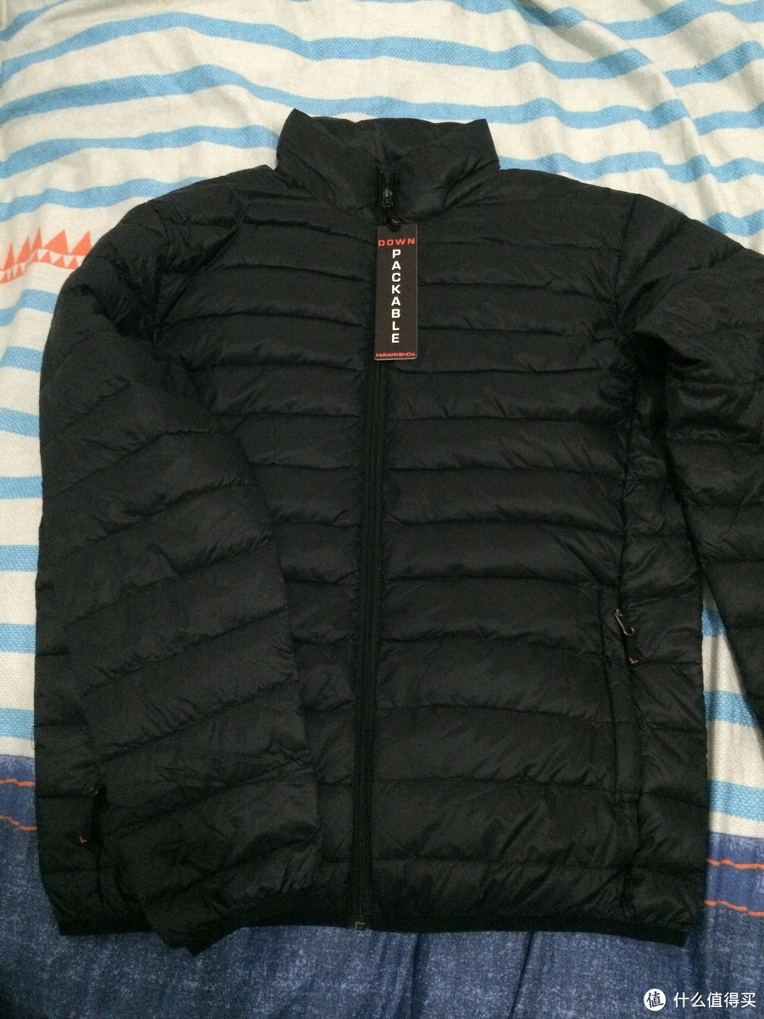 抓住2014的最后一单：Hawke & Co 男士排骨羽绒夹克 Packable Down Puffer Jacket