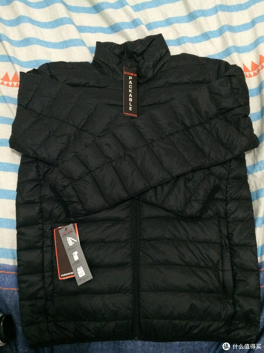 抓住2014的最后一单：Hawke & Co 男士排骨羽绒夹克 Packable Down Puffer Jacket