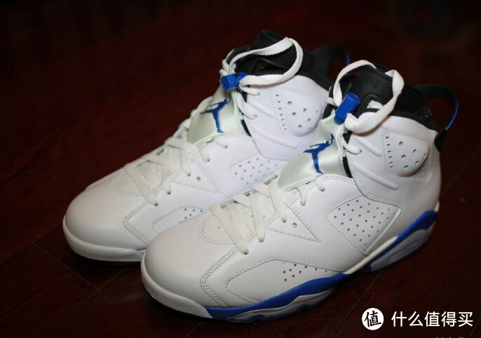 一家三口一人一双：NIKE 耐克 AIR JORDAN 6 RETRO Sport Blue