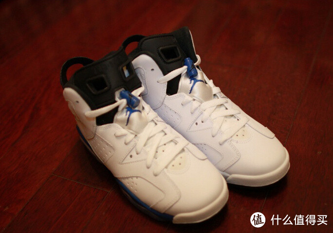 一家三口一人一双：NIKE 耐克 AIR JORDAN 6 RETRO Sport Blue