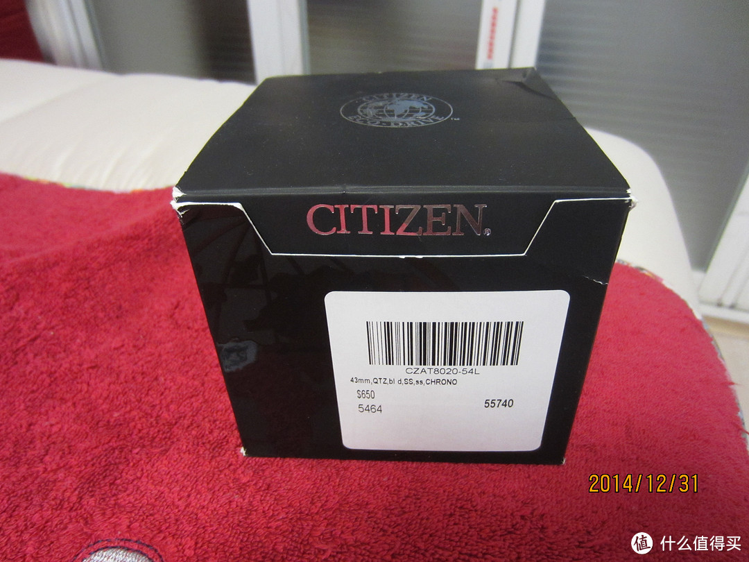 为了天蓝色中的那一抹黄：Citizen 西铁城 AT8020-54L 蓝天使 男款多功能腕表