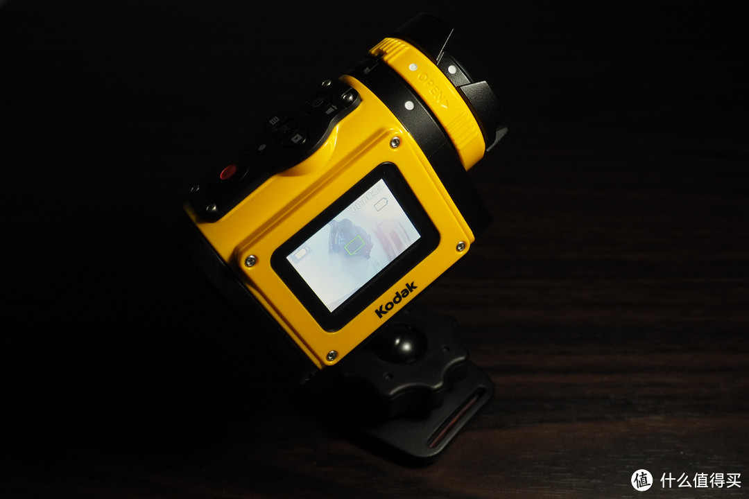 海淘 Kodak 柯达 SP-1 可换镜头运动摄像机 开箱评测