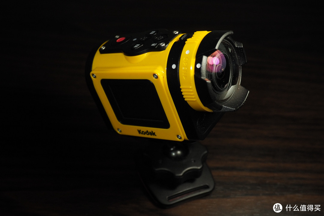 海淘 Kodak 柯达 SP-1 可换镜头运动摄像机 开箱评测