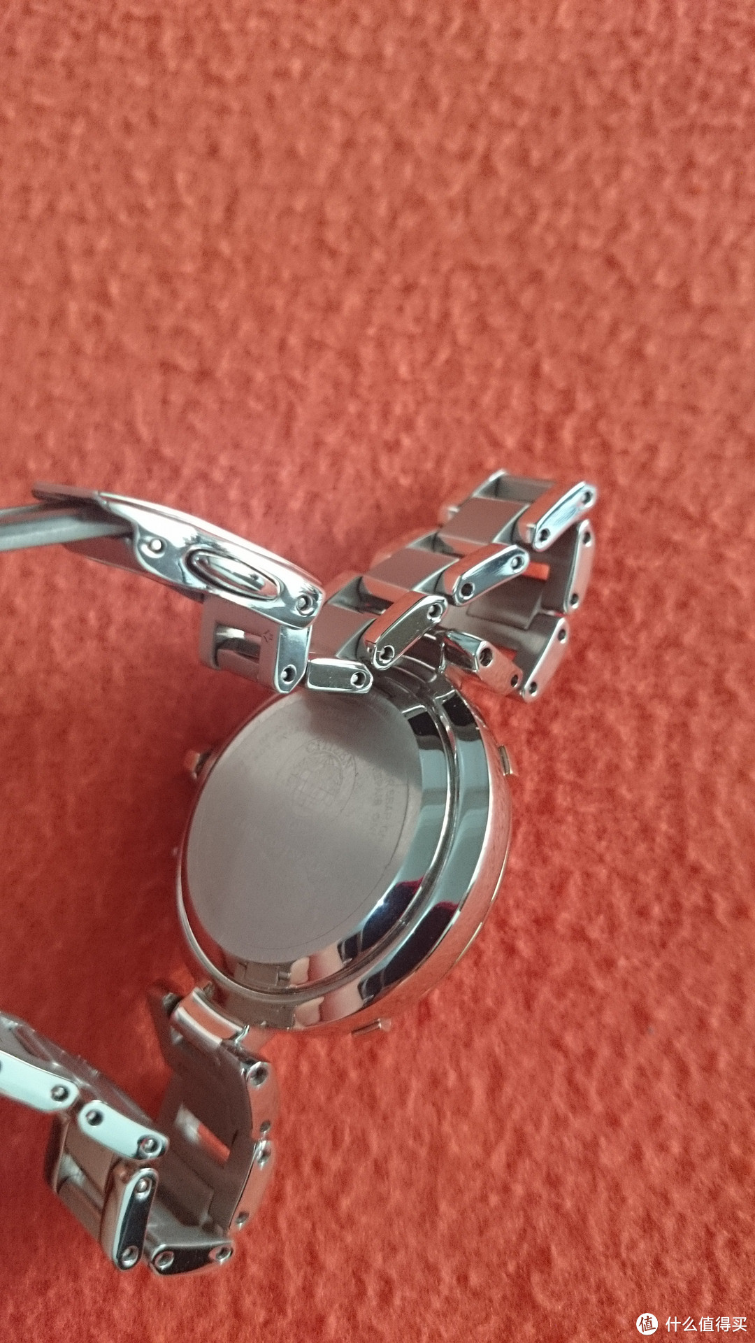 小粉红:CITIZEN 光动能 6局电波 女士腕表 EC1044-55W