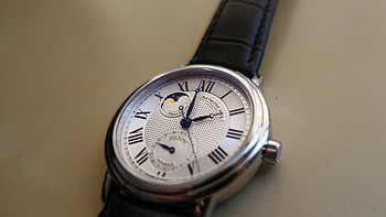 辛苦一年，送自己的新年礼物：RAYMOND WEIL 蕾蒙威 Maestro 经典大师系列 2839-STC-00659 银色机械月相男表