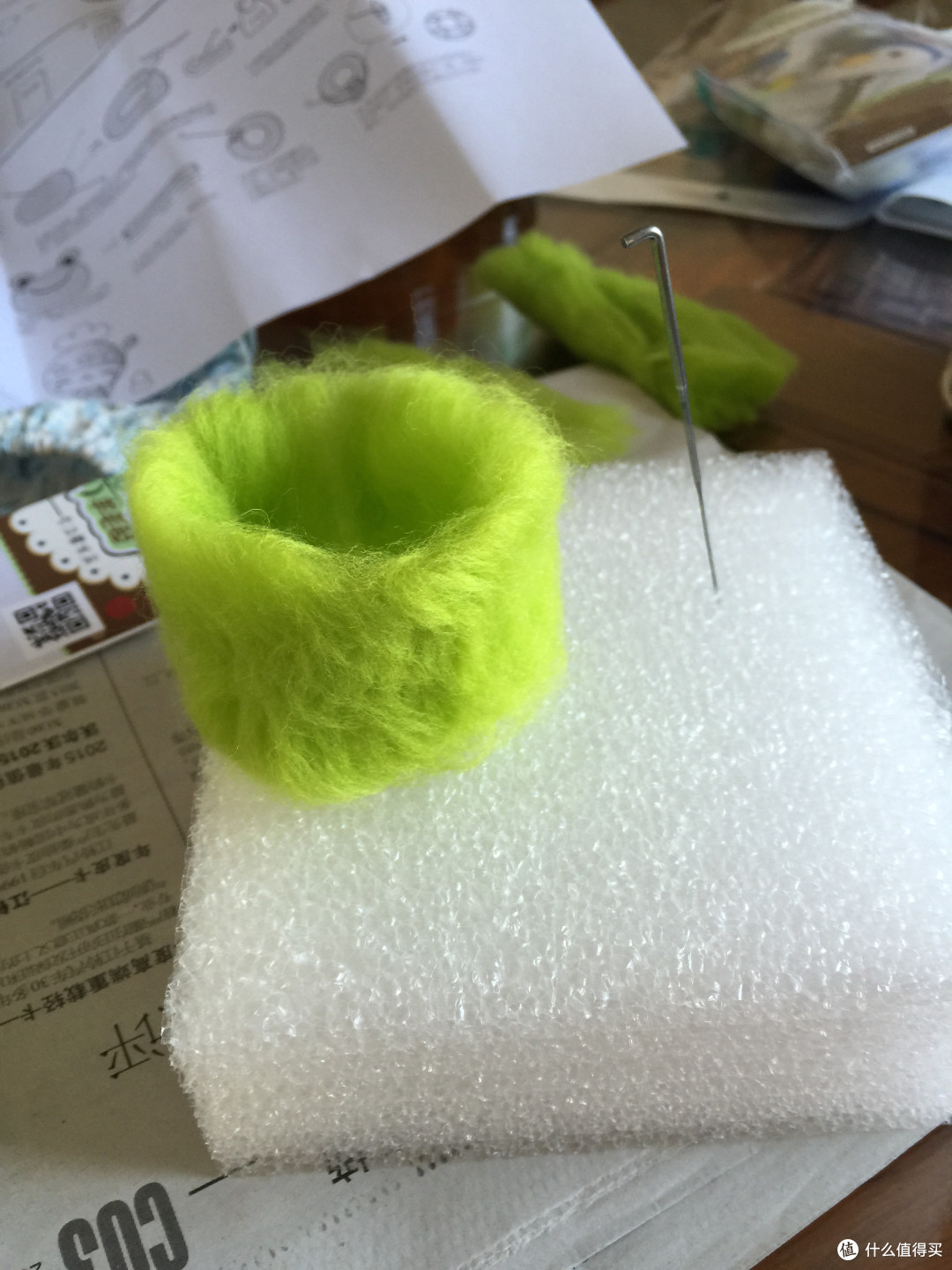 薅羊毛戳羊毛:羊毛毡也不是那么好戳的