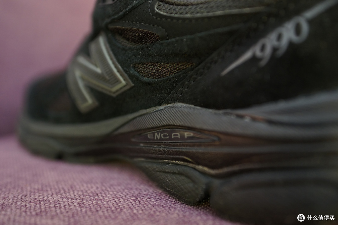 全黑版 new balance 新百伦 m990v3 休闲运动鞋