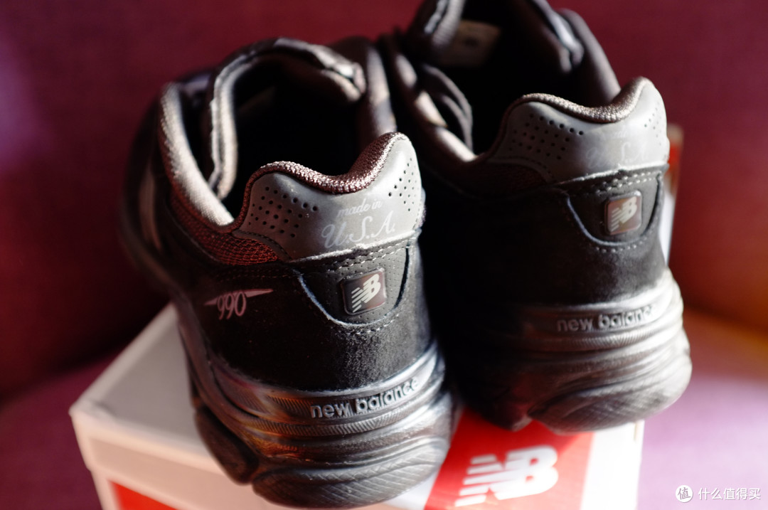 全黑版 new balance 新百伦 m990v3 休闲运动鞋