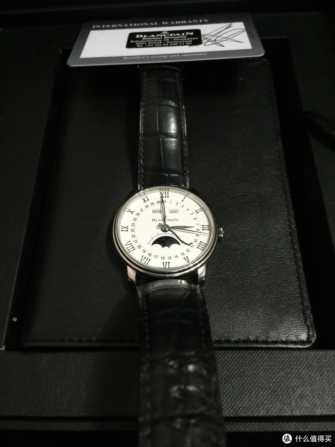 BLANCPAIN 宝珀 Villeret6654-1127-55B 机械腕表