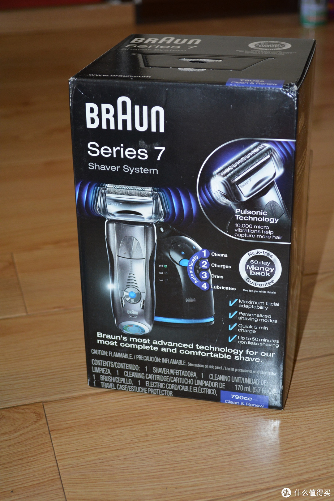 黑五前夕秒入BRAUN 博朗 7-790cc 电动剃须刀