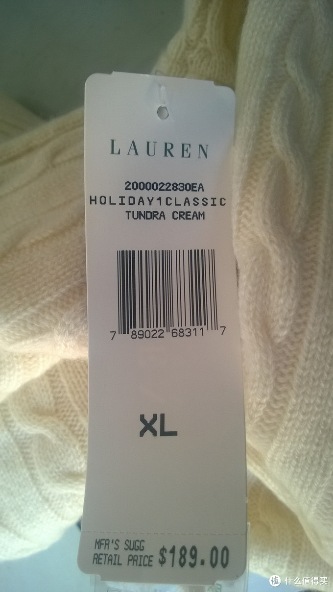 【ebay好物分享会】RalphLauren 拉夫·劳伦 女式羊绒毛衣