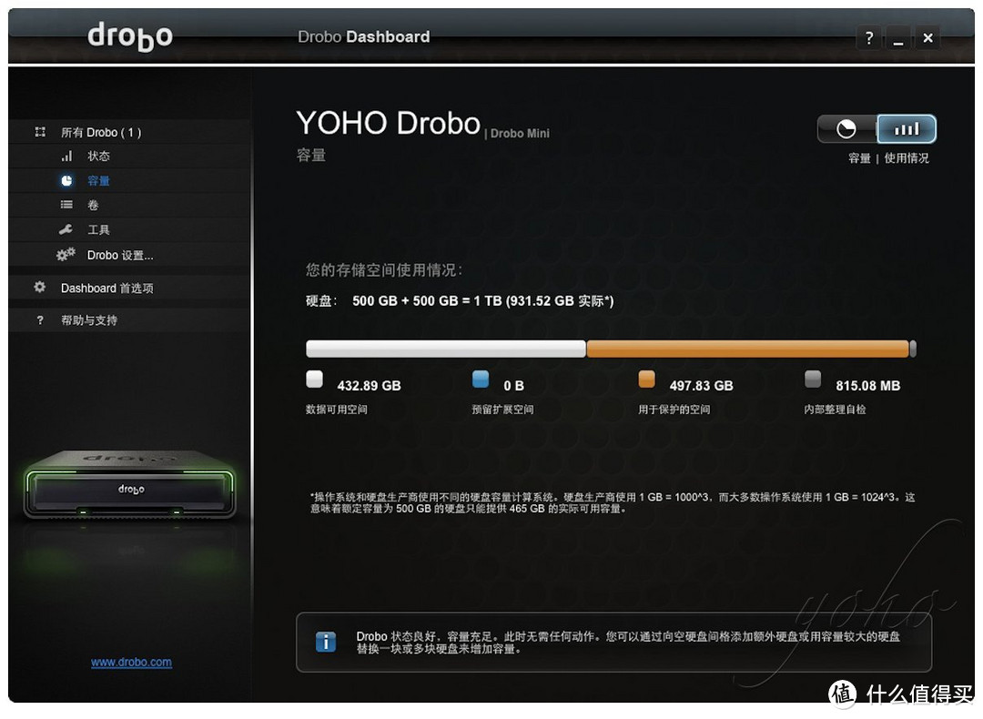 神器降临：Drobo Mini 2.5寸雷电存储阵列/