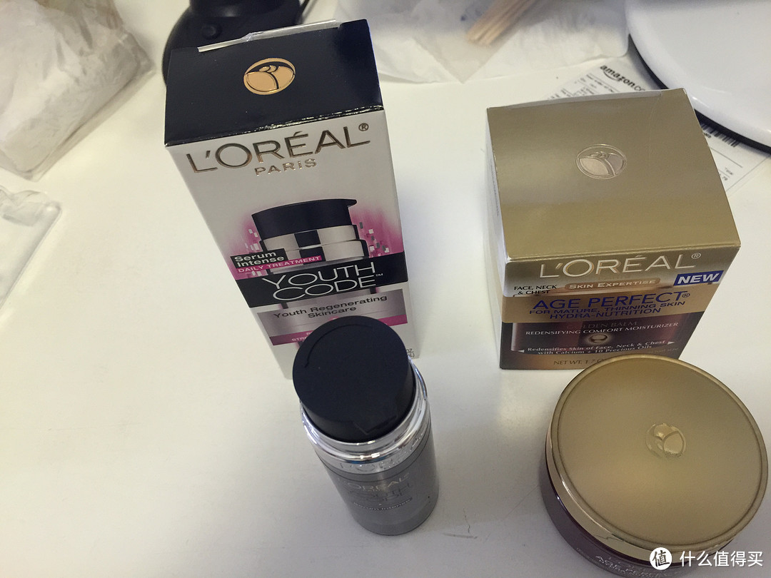 美亚直邮 L'OREAL PARIS 巴黎欧莱雅 Youth Code 青春密码 精华肌底液 & Age Perfect 金致臻颜系列面颈霜