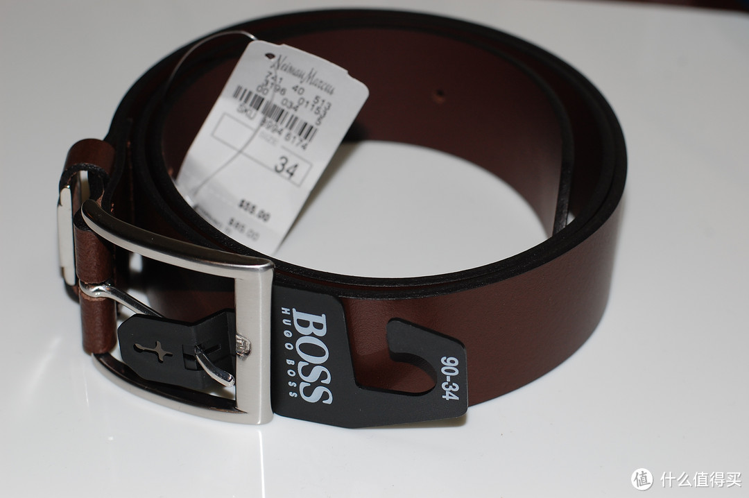 lastcall美淘首单：HUGO BOSS Diego Square-Buckle 男士 方扣皮带