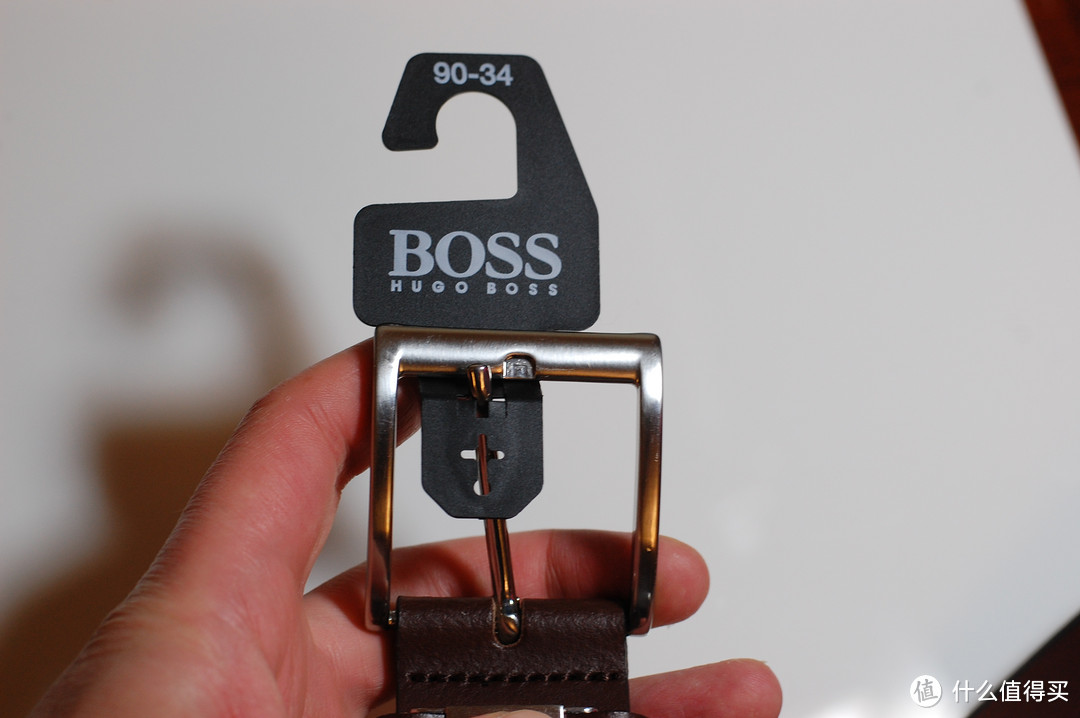 lastcall美淘首单：HUGO BOSS Diego Square-Buckle 男士 方扣皮带