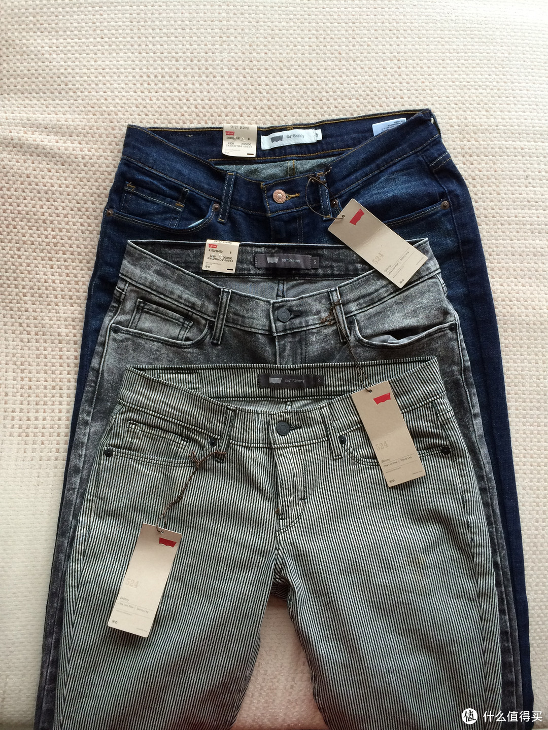 Levi's 李维斯Juniors 524 Skinny Jean牛仔裤&UGG Australia Mini Bailey Bow女士蝴蝶结雪地靴