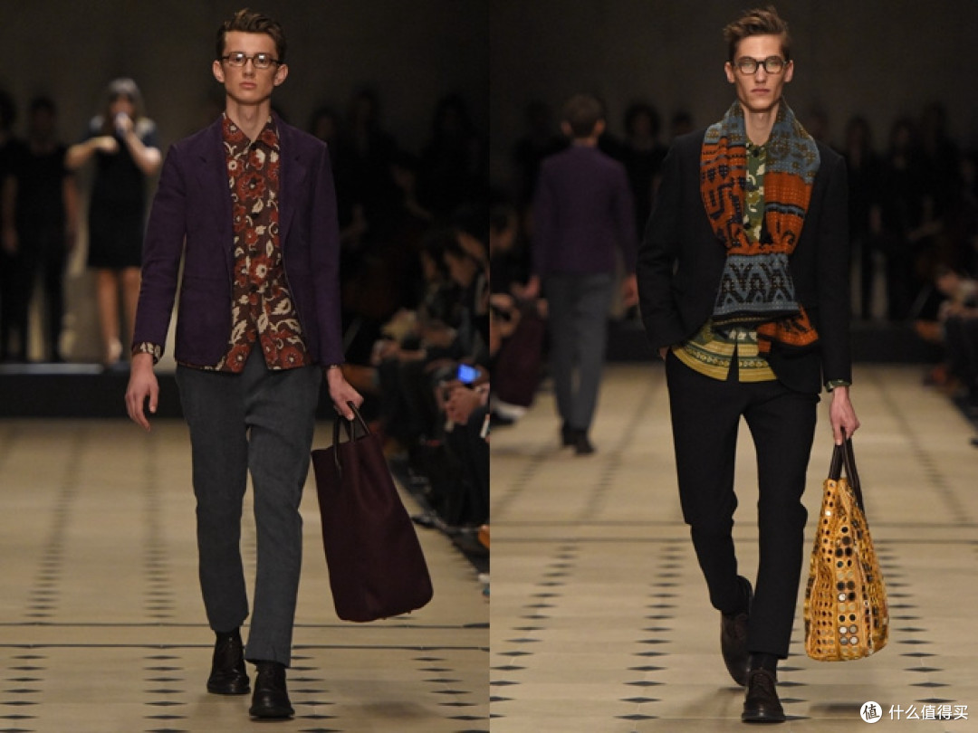 传统大牌演绎腐国民族风:BURBERRY Prorsum 发布2015秋季男装系列