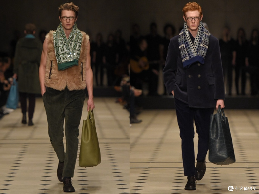 传统大牌演绎腐国民族风:BURBERRY Prorsum 发布2015秋季男装系列
