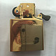  美亚直邮ZIPPO 芝宝 Lighter High Polish Brass Venetian 火机套装　