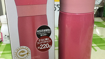 冬日白领MM暖心推荐：THERMOS 膳魔师 芭比粉带茶隔保温杯 JMZ-350 PRP