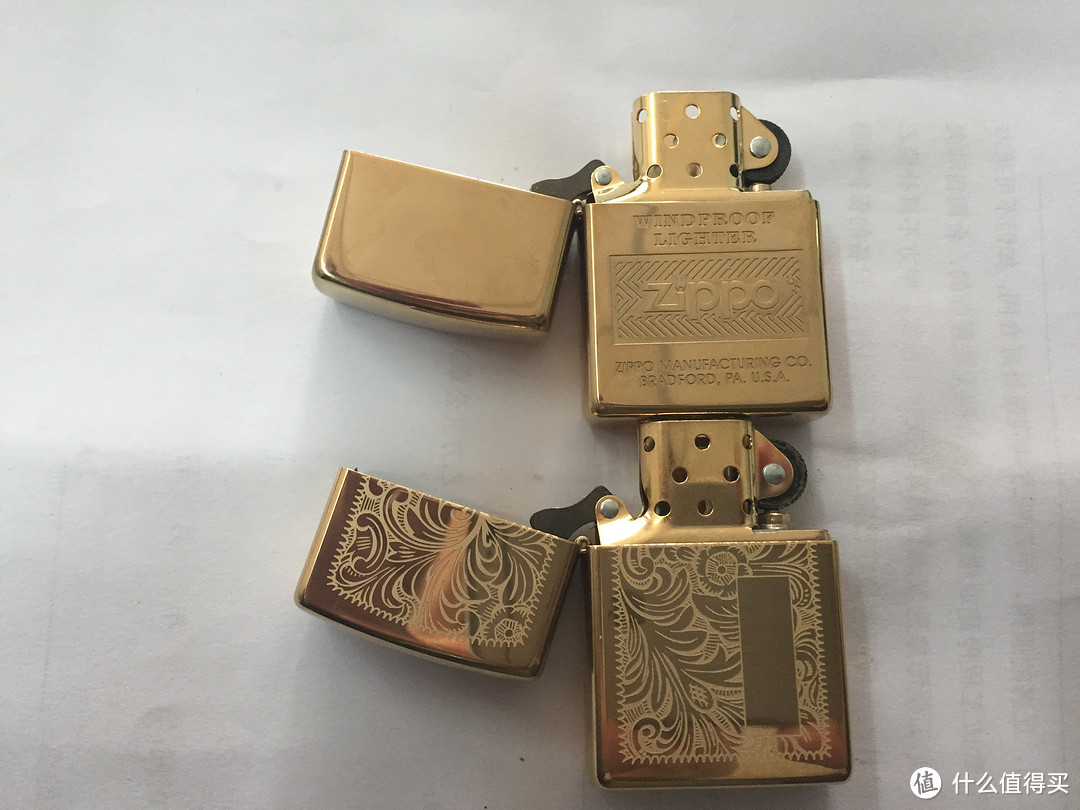 美亚直邮ZIPPO 芝宝 Lighter High Polish Brass Venetian 火机套装