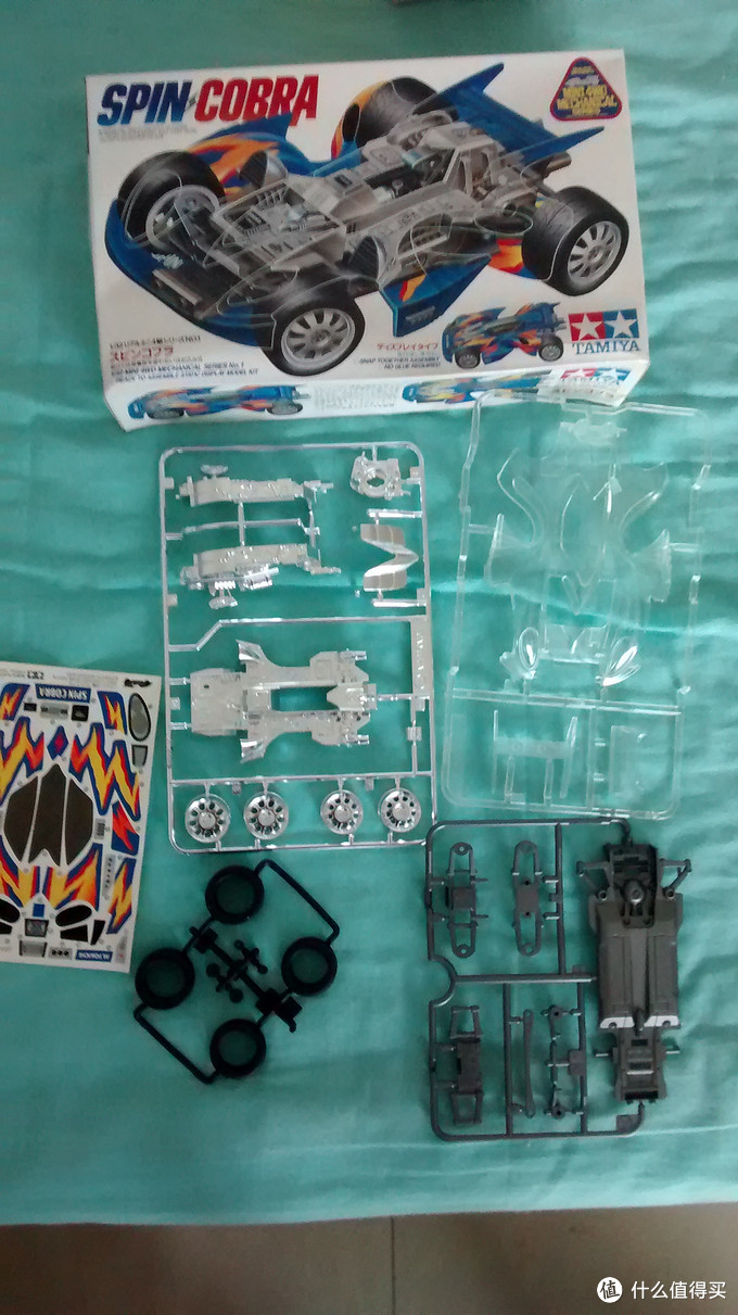 儿时飞驰的梦 Tamiya 田宫静态疾速眼镜蛇四驱车玩具 动漫周边 什么值得买