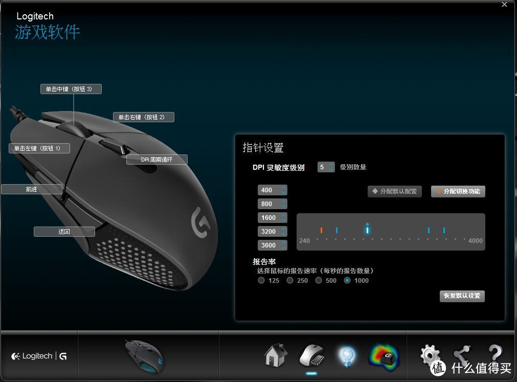 G的诱惑，Logitech 罗技 G302 众测体验