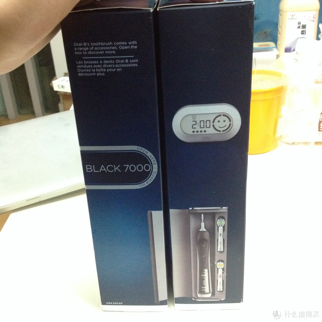 人生中第一只电动牙刷：Oral-B 欧乐-B 7000 旗舰款 顺便带了XBOX ONE的游戏光盘回来