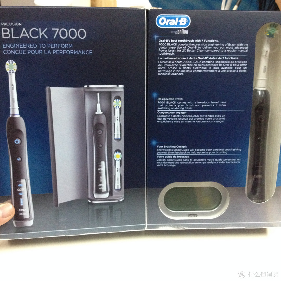 人生中第一只电动牙刷：Oral-B 欧乐-B 7000 旗舰款 顺便带了XBOX ONE的游戏光盘回来