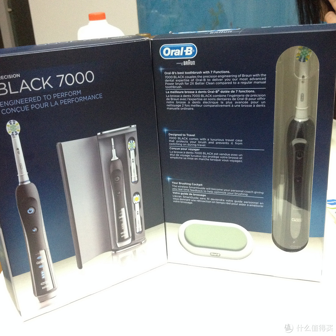 人生中第一只电动牙刷：Oral-B 欧乐-B 7000 旗舰款 顺便带了XBOX ONE的游戏光盘回来