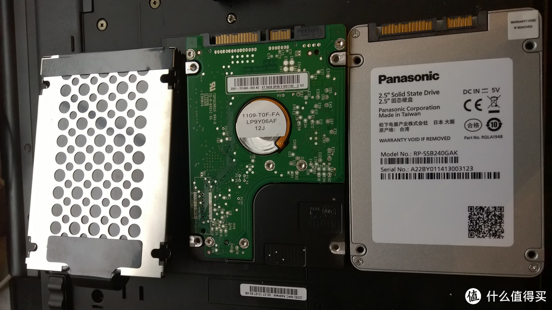 Thinkpad T400更换固态硬盘组双硬盘及拆机清理