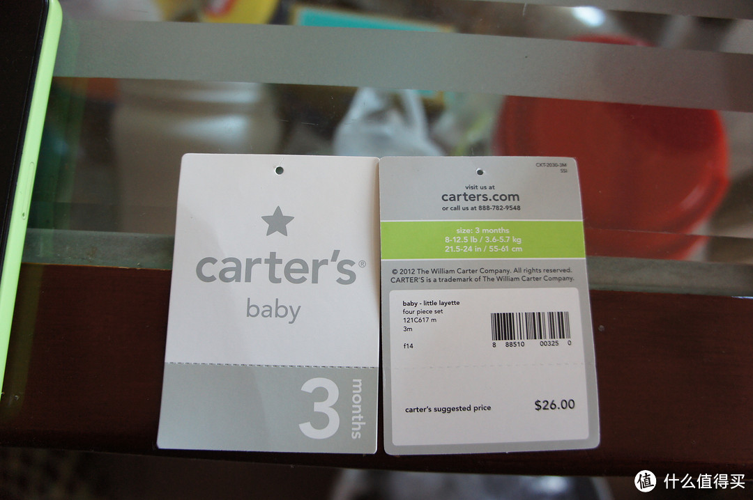 海淘之 Carter's 卡特 美国官网购入的宝衣