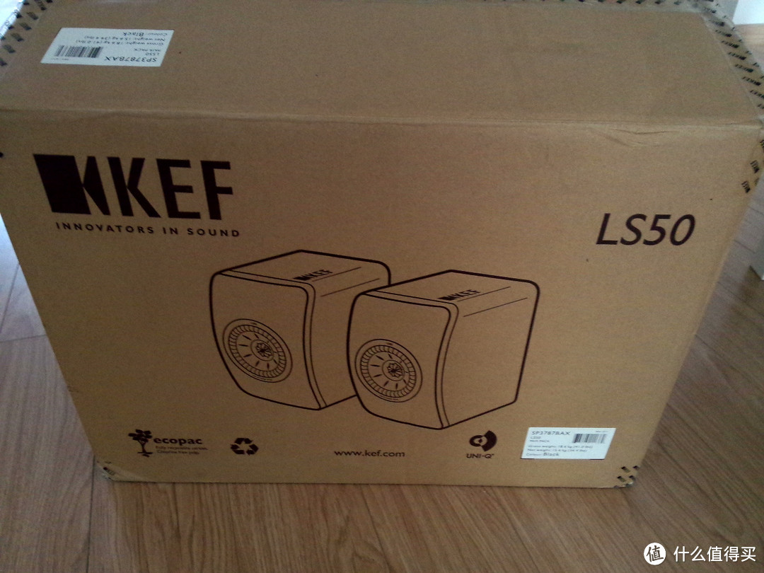 明星书架箱 KEF LS50 组成的个人第一套无源设备