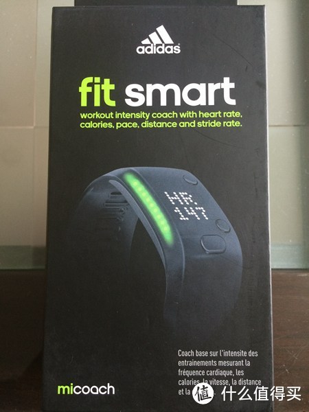 adidas 阿迪达斯 miCoach Fit Smart 心率表 — 教练的好助手