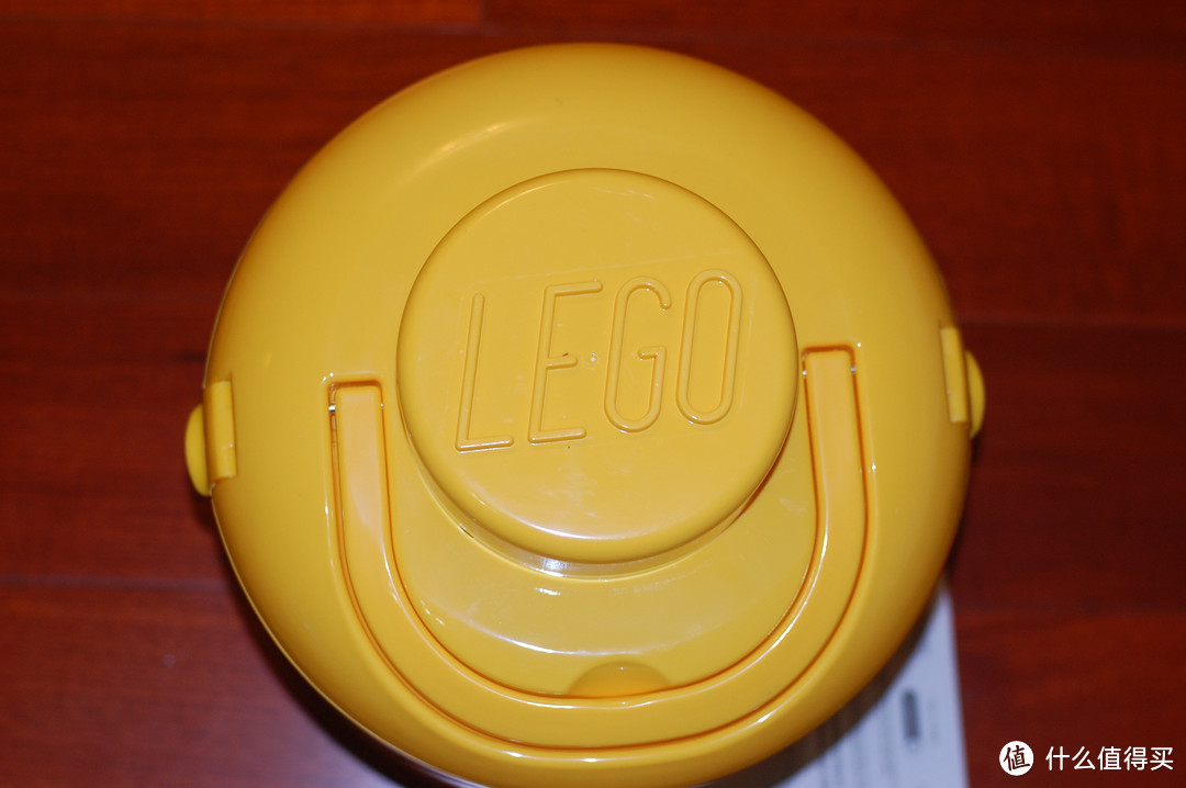 大头大头，下雨不愁：小盆友的LEGO 乐高 笑脸大头 收纳罐 零件桶