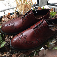 ecco 爱步 Atlanta Wing Tip Oxford 男款正装系带皮鞋