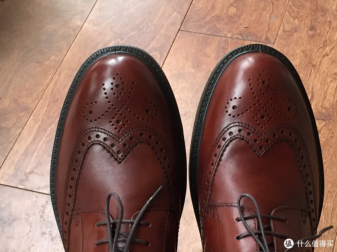 ecco 爱步 Atlanta Wing Tip Oxford 男款正装系带皮鞋