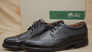 Clarks 其乐 gabson limited Oxford 黑色牛津鞋