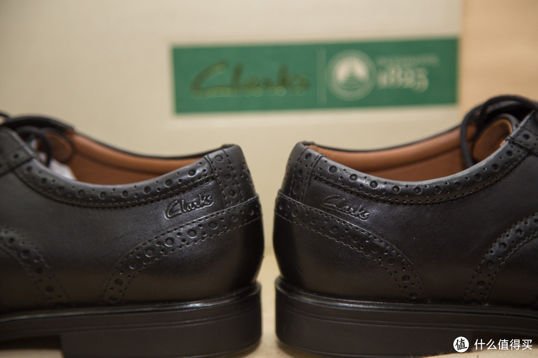 Clarks 其乐 gabson limited Oxford 黑色牛津鞋