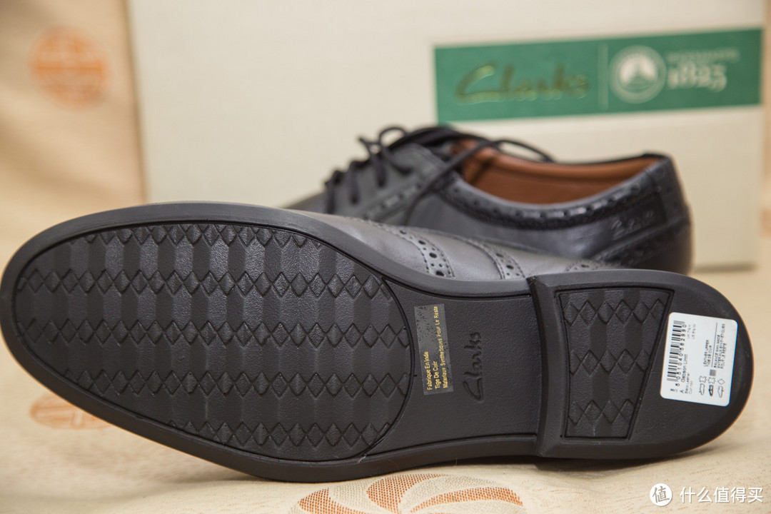 Clarks 其乐 gabson limited Oxford 黑色牛津鞋