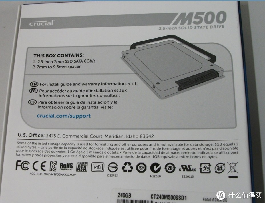 5年老本实战加装ssd 固态硬盘：Micron 镁光 m500