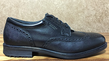 Rockport 乐步 Lead The Pack Wingtip Oxford 男士雕花正装皮鞋