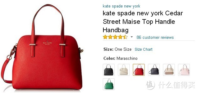 美亚直邮 kate spade new york Cedar Street Maise 斜挎包 &  Cherry Lane Aliza 钱包