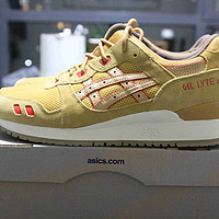 黑五美亚海淘ASICS 亚瑟士Gel Lyte III 跑步休闲鞋 蜜蜡色