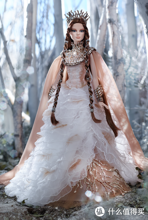 森女美如画：Barbie 芭比 Lady of the White Woods 白森林女神玩偶开售