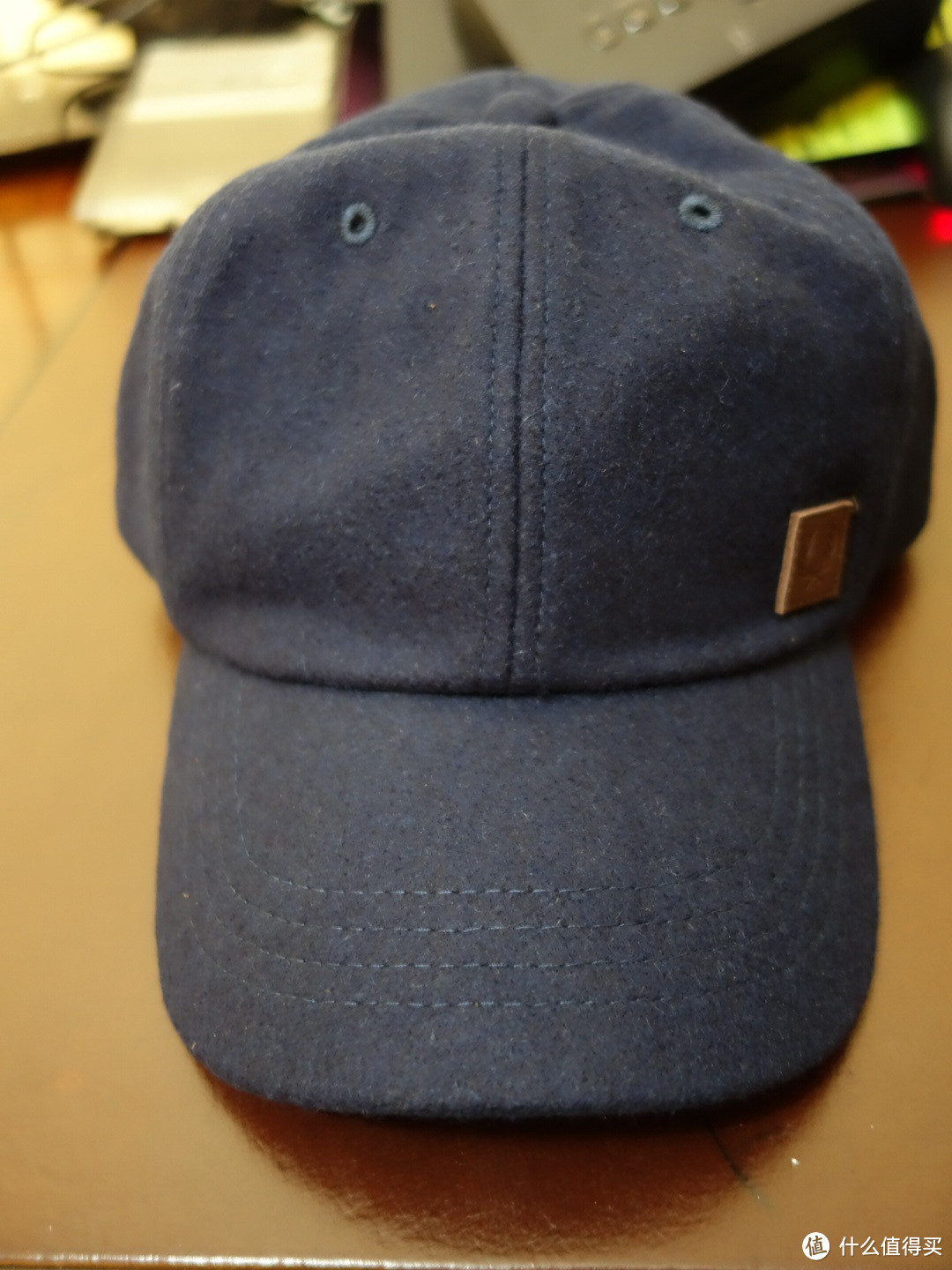 美亚直邮：Fred Perry Boiled Wool Baseball Cap 男款羊毛棒球帽