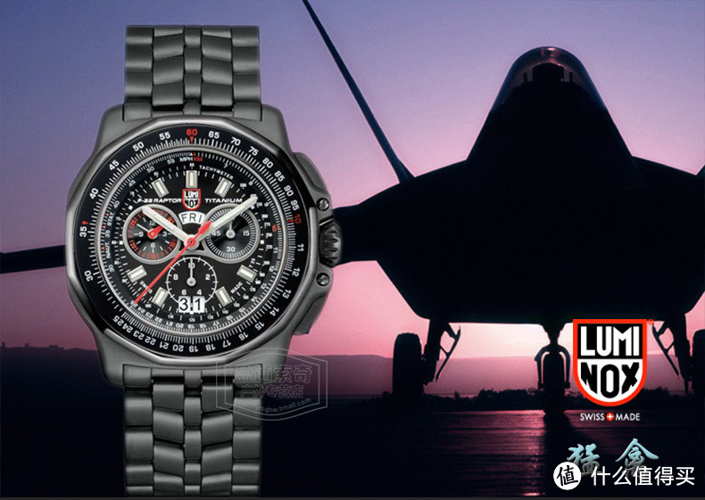 折腾数月终于到手：luminox 鲁美诺斯 9272 F-22猛禽夜光潜水户外手表 