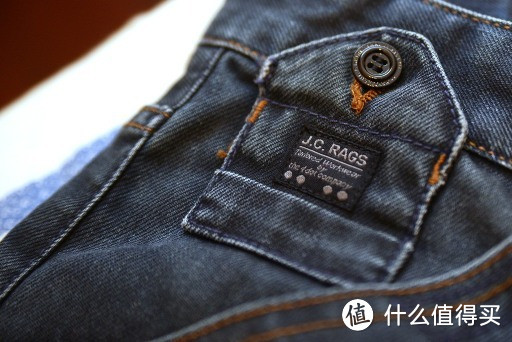 图货不符的意外：美亚捡漏冷门品牌J.C.RAGS水洗牛仔裤。