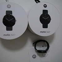 摩托罗拉 Moto 360运动版 智能手表外观展示(本体|充电线|充电座)